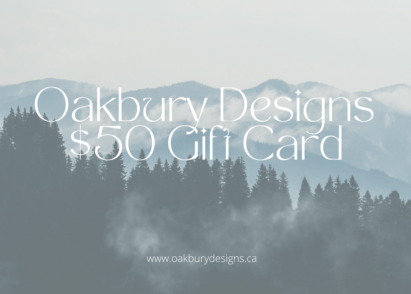 Oakbury Designs Giftcard