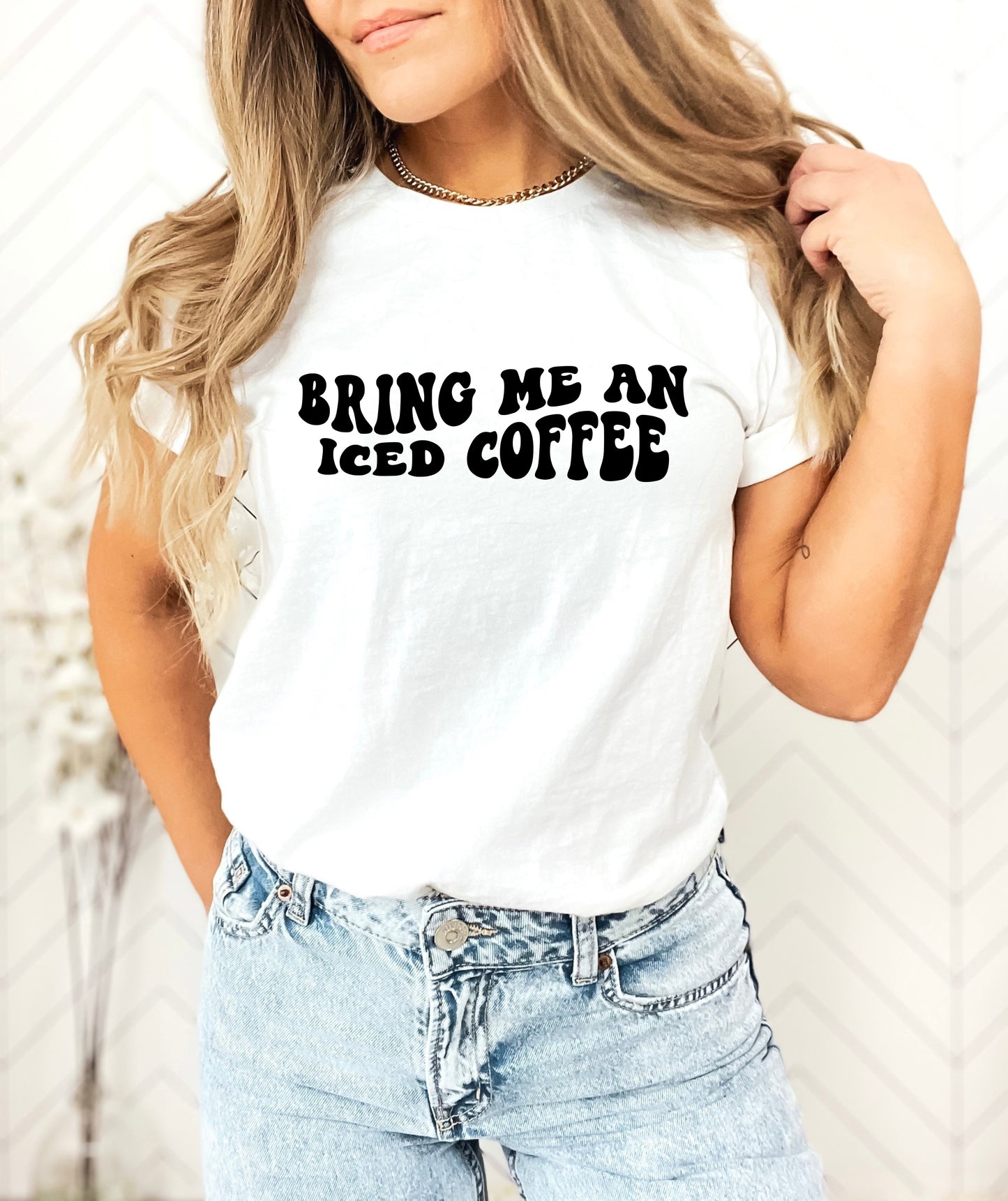 Bring me an iced coffee