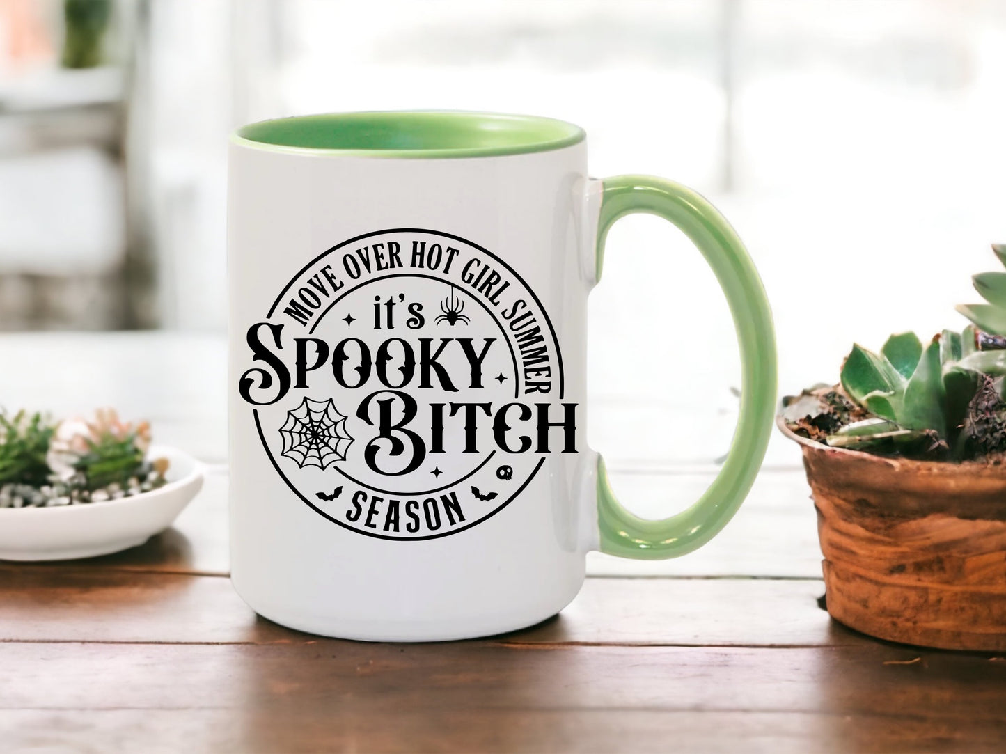 Move over hot girl summer, It's Spooky Bitch Season | 15oz Mug