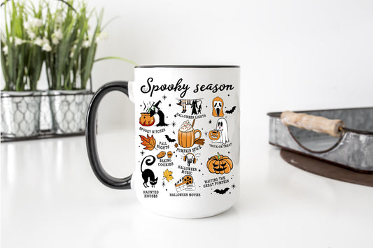 Spooky Season 15oz Mug | Fall & Halloween Coffee Mug