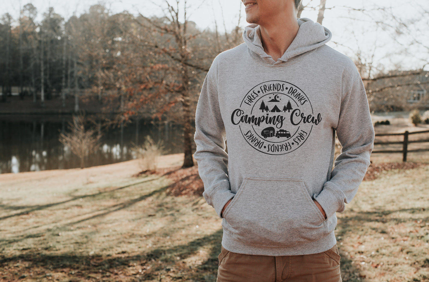 Camping Crew Shirt | Funny Camping T-Shirt | Family Camping Outfit | RV Trip Shirt | Outdoor Adventure Tee | Camp Life Apparel