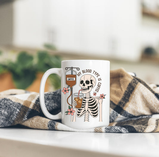 Blood type is coffee