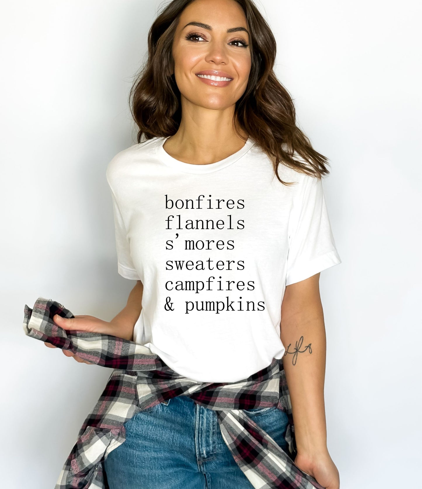 Bonfires + Flannels T-Shirt