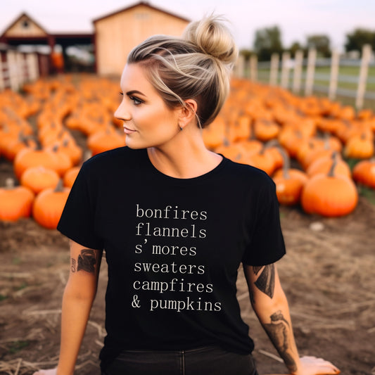 T-shirt Feux de joie + Flanelles