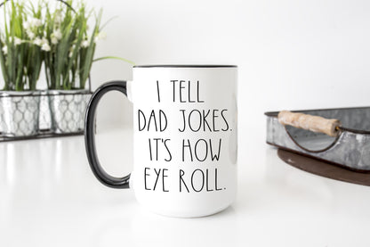 Je raconte des blagues à papa