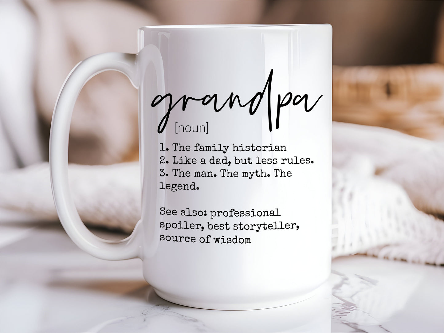 Grandpa Definition 15oz Mug