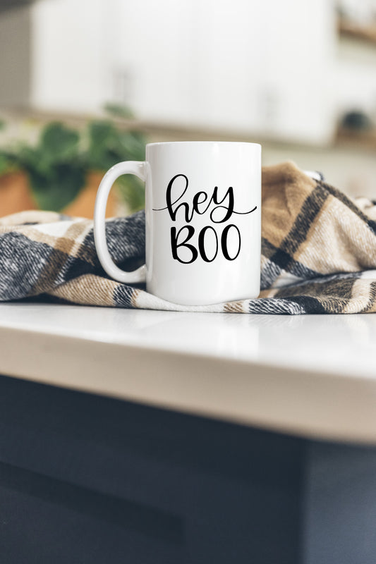 Hey Boo | 15oz Ceramic Mug