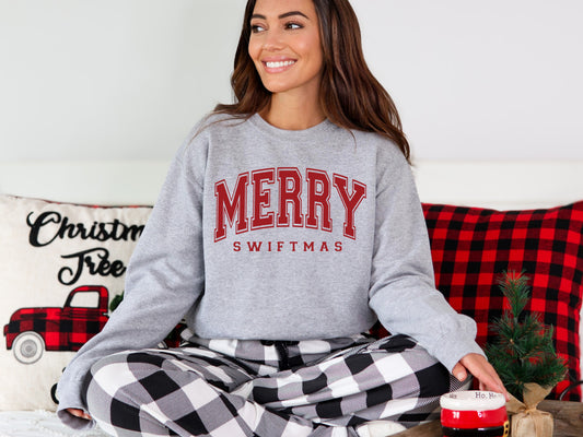 Swiftmas | Minimalist Crewneck Sweatshirt