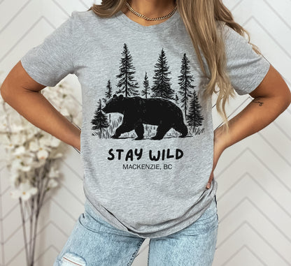 Stay Wild Mackenzie BC Tee