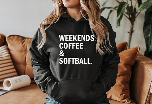 Weekends. Coffee & Softball.