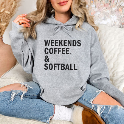 Weekends. Coffee & Softball.