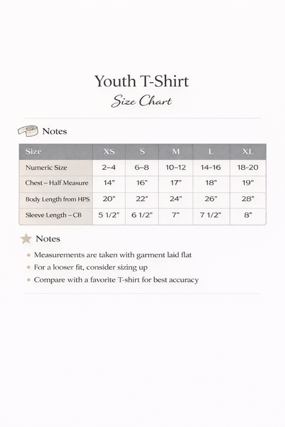 Youth Hockey Graphic T-Shirt — Kids Hockey Shirt for Young Players & Fans