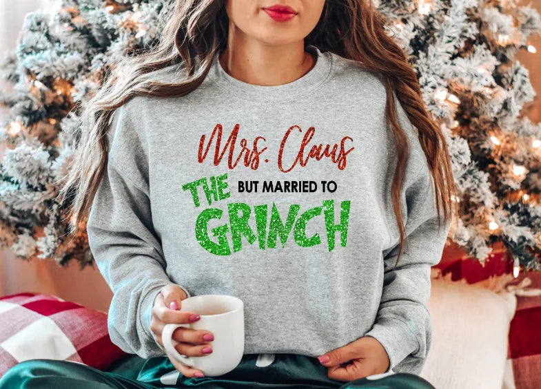 Mme Claus mais mariée au Grinch