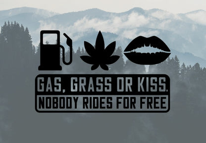 Nobody rides free
