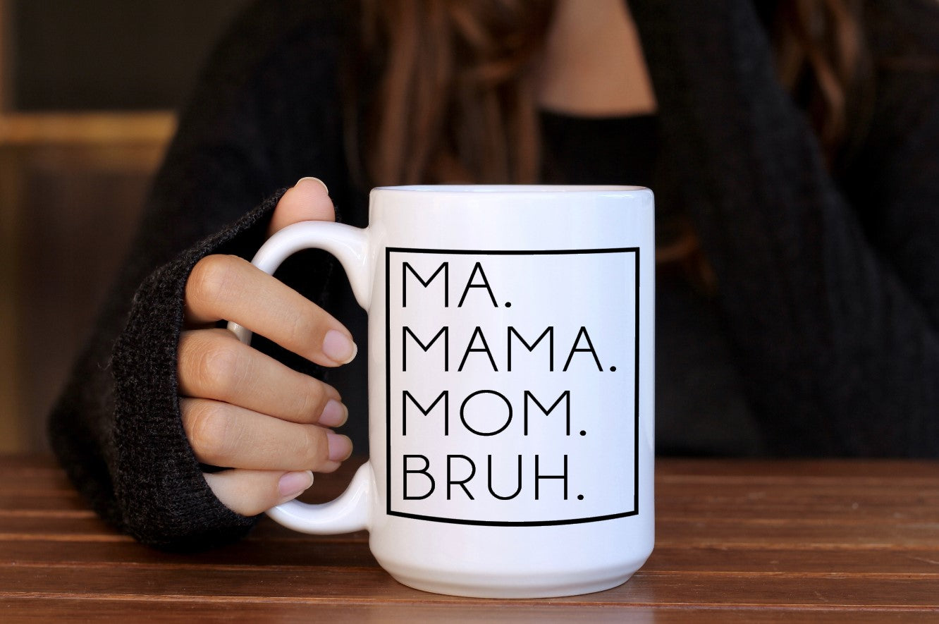 Ma. Mama. Mom. | 15oz Ceramic Mug