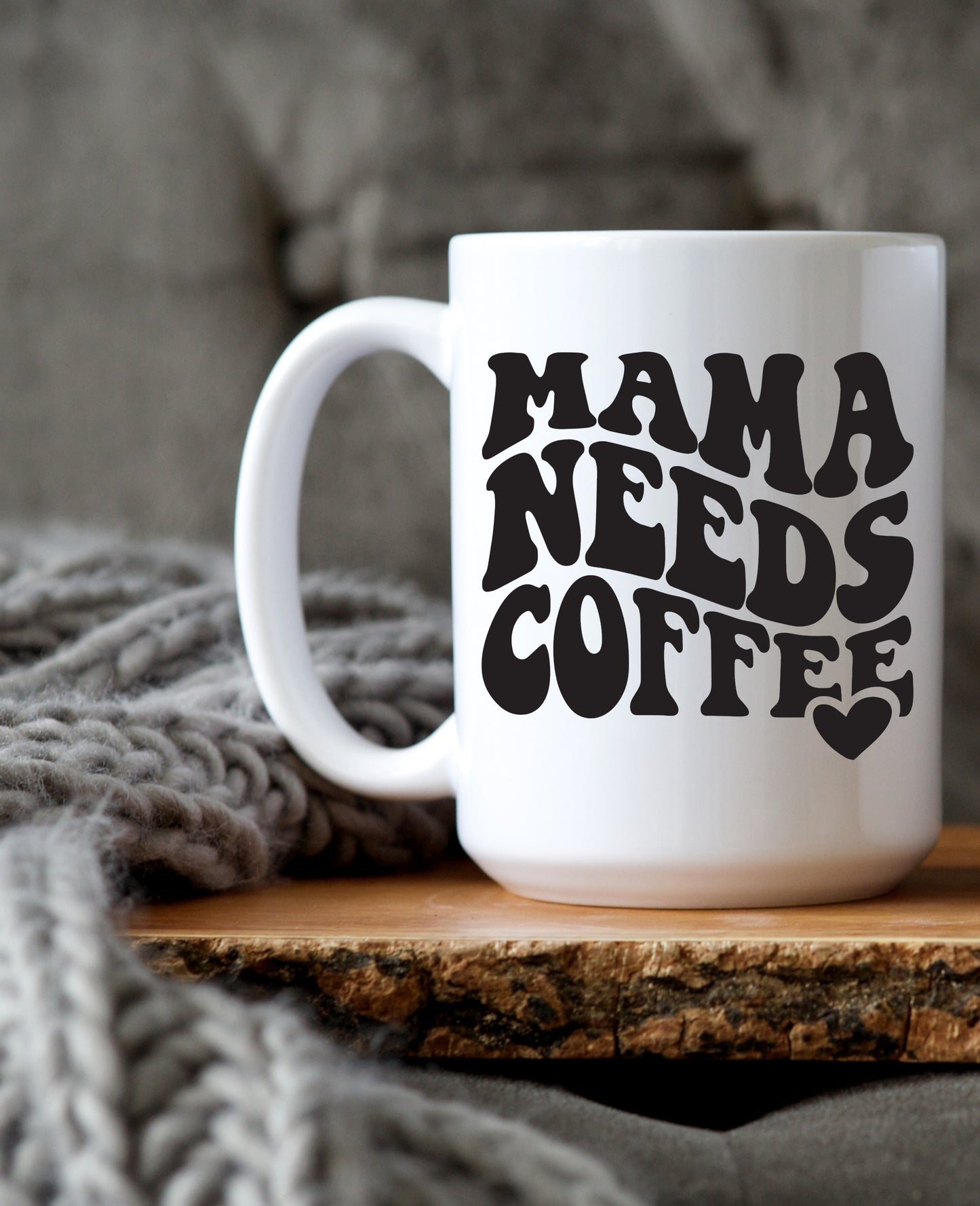 Maman a besoin d'une tasse à café