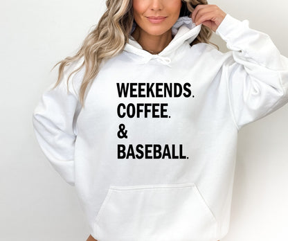 Weekends. Coffee & Baseball.