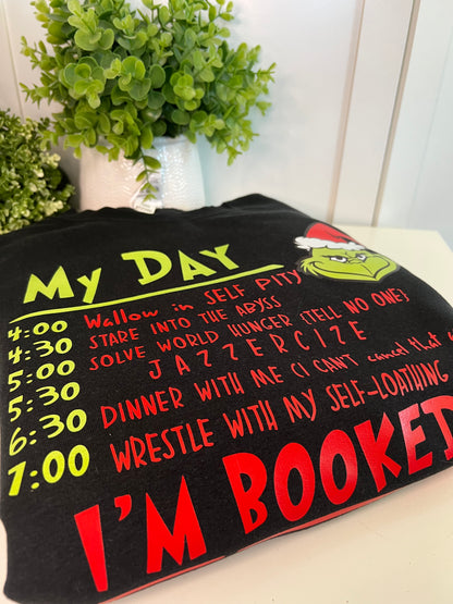 Le Grinch, je suis réservé sweat-shirt à col rond