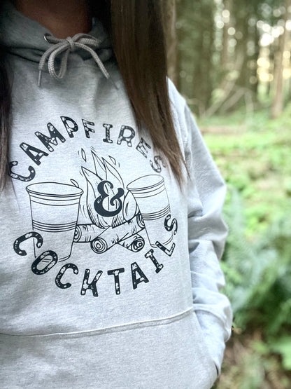 Feux de camp et cocktails